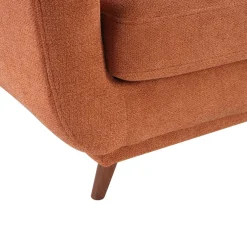 Mor Furniture Sussex Loveseat In Orange
