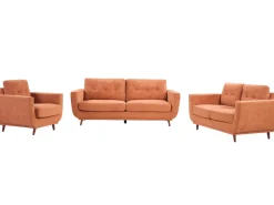 Mor Furniture Sussex Loveseat In Orange