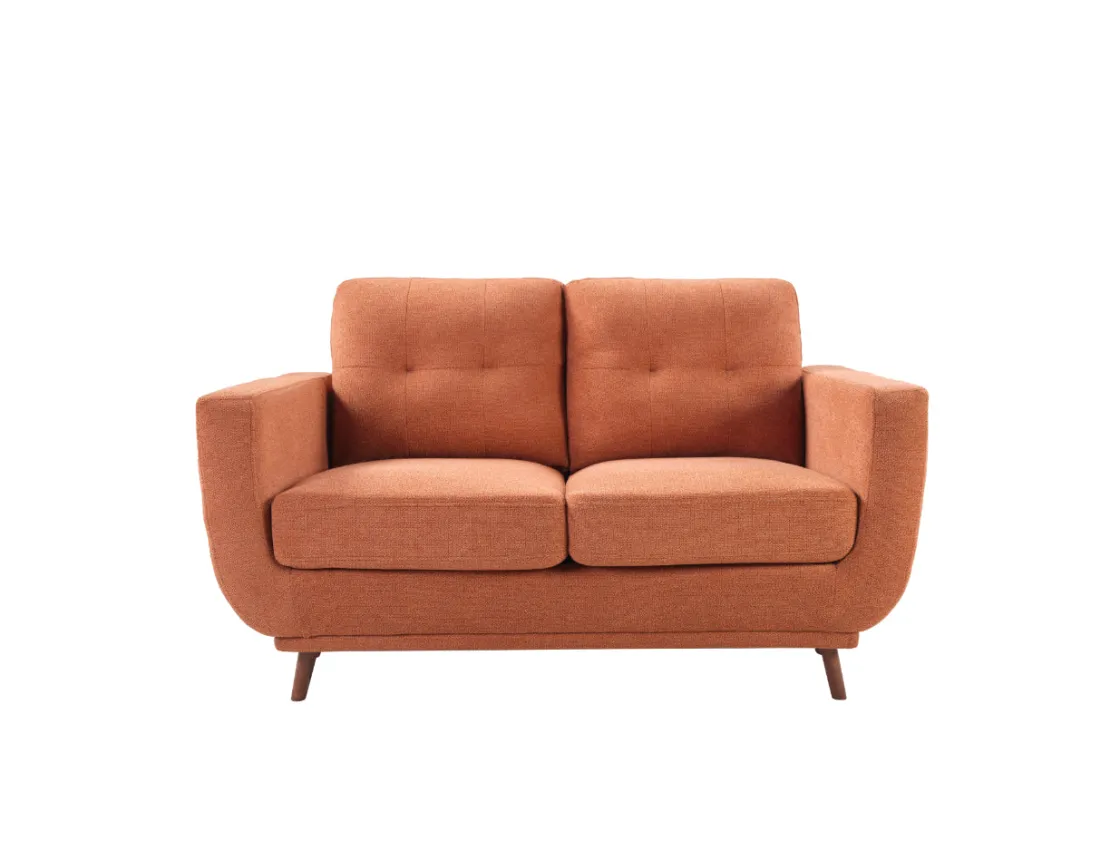 Mor Furniture Sussex Loveseat In Orange