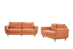 Mor Furniture Sussex Sofa & Loveseat In Light Gray