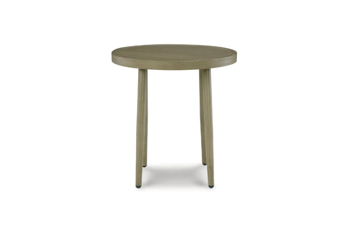 Mor Furniture Swiss Valley Outdoor End Table In Beige