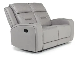 Mor Furniture Tahoe Reclining Loveseat In Light Gray