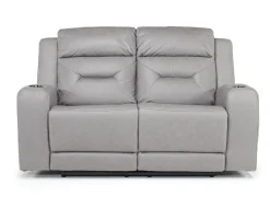 Mor Furniture Tahoe Reclining Loveseat In Light Gray