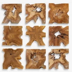 Mor Furniture Talia Woods Wall Art, Set Of 9
