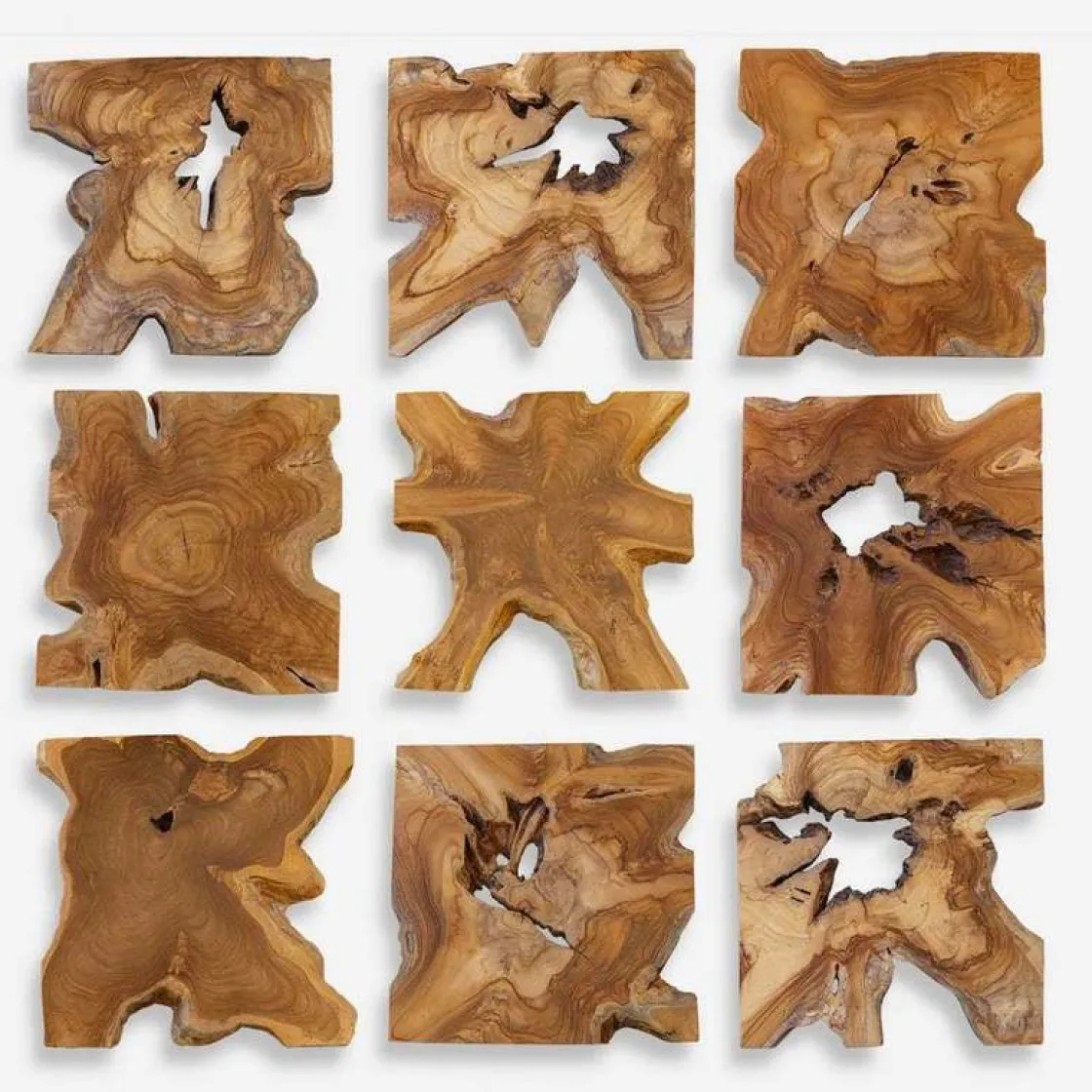 Mor Furniture Talia Woods Wall Art, Set Of 9