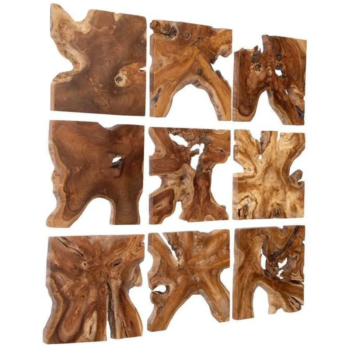Mor Furniture Talia Woods Wall Art, Set Of 9