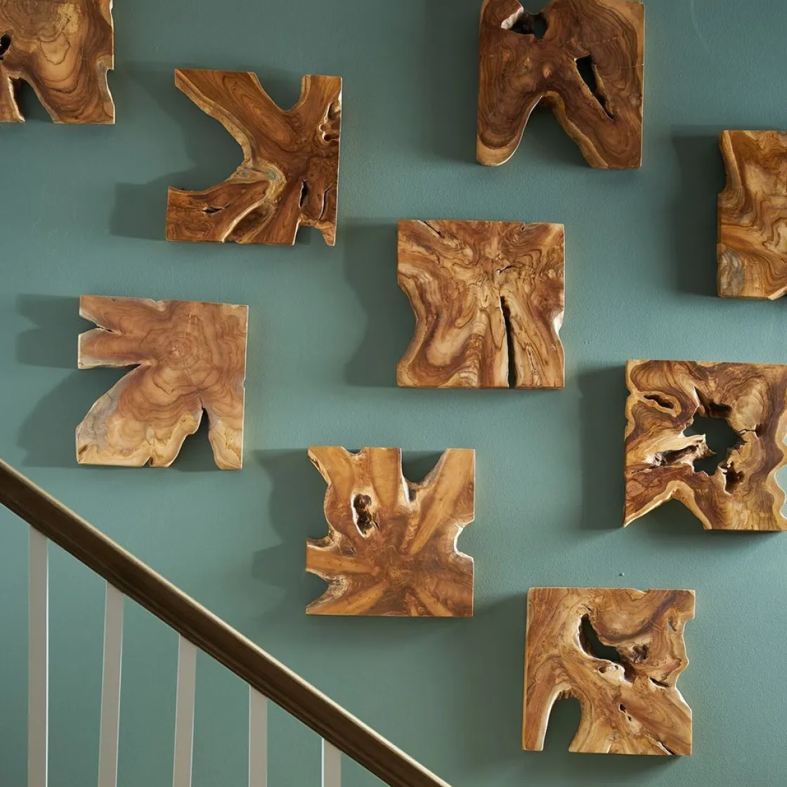 Mor Furniture Talia Woods Wall Art, Set Of 9
