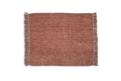 Mor Furniture Tamish Throw Blanket In Rust