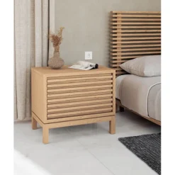 Mor Furniture Tanner 2 Drawer Nightstand In Roux