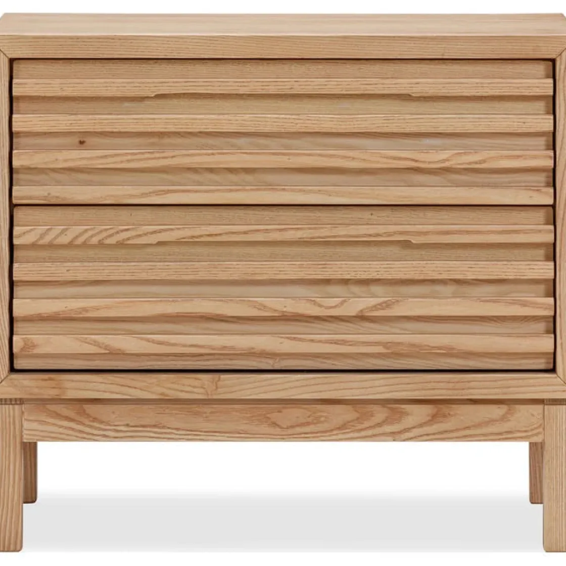 Mor Furniture Tanner 2 Drawer Nightstand In Roux