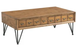 Mor Furniture Tanner Coffee Table In Light Walnut