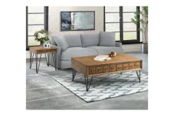 Mor Furniture Tanner Coffee Table In Light Walnut