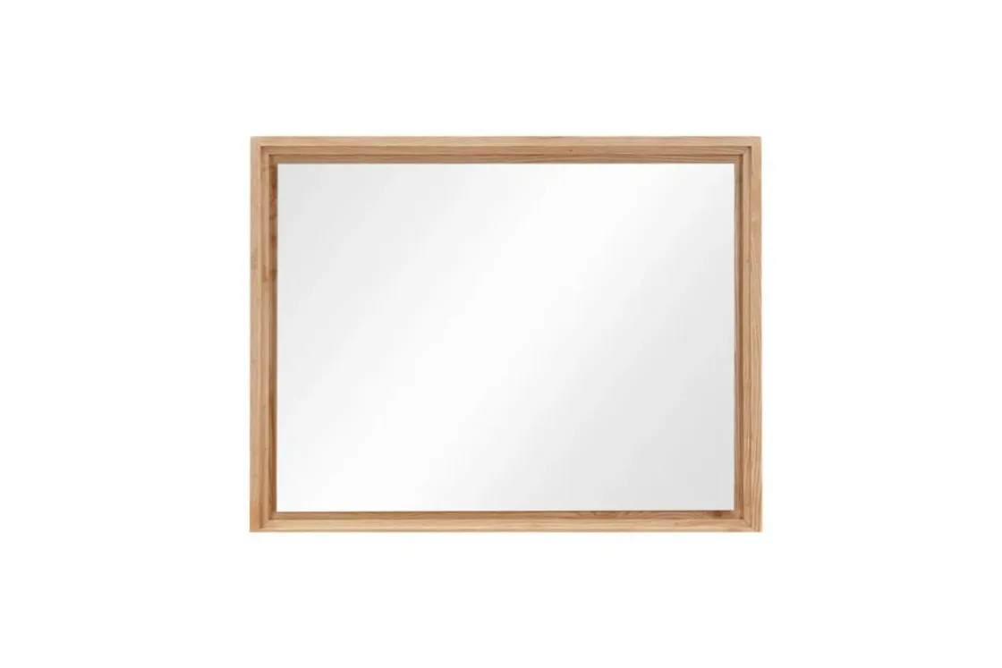 Mor Furniture Tanner Mirror In Flaxen