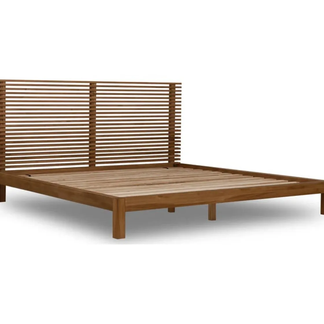 Mor Furniture Tanner Platform Bed In Flaxen, Full