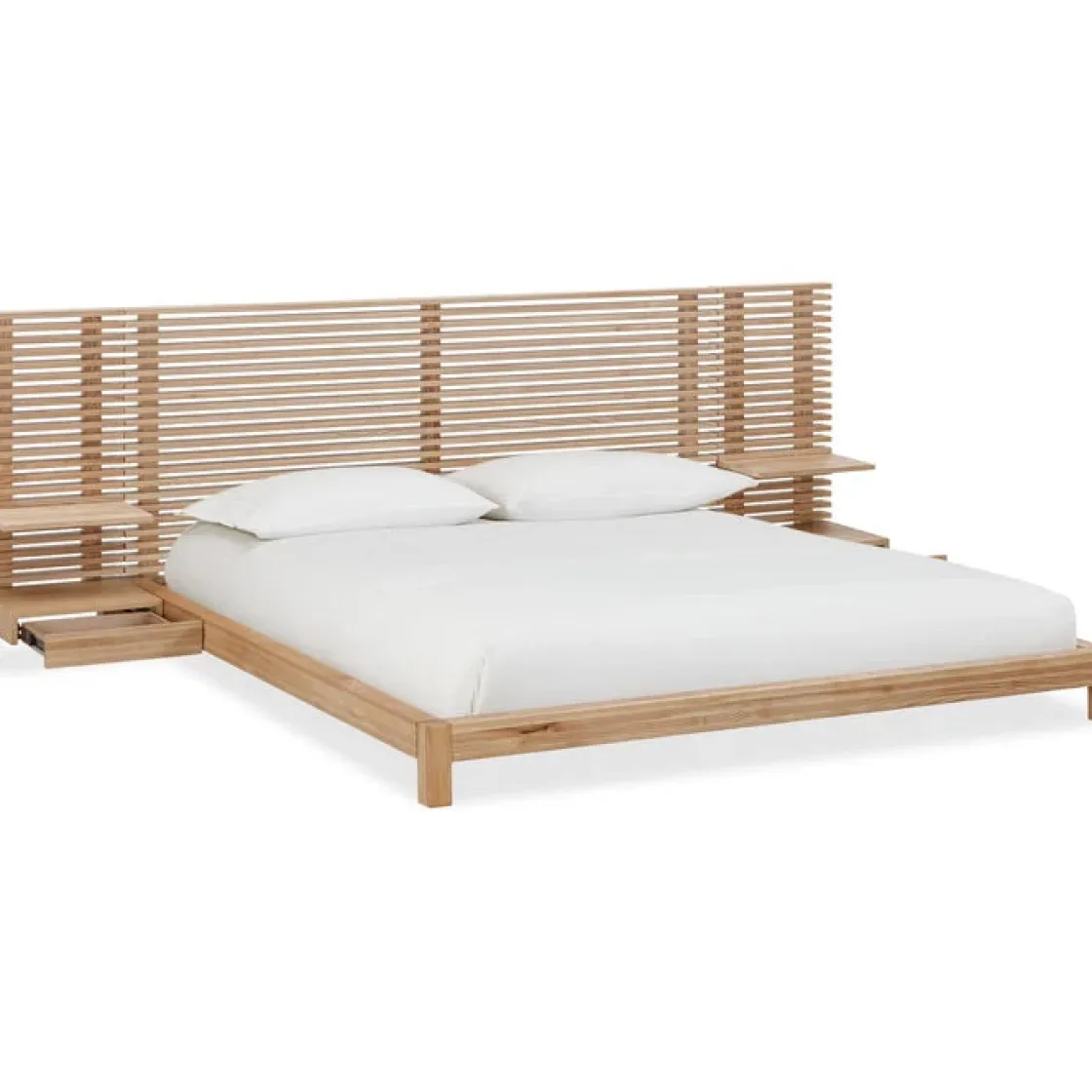 Mor Furniture Tanner Wall Bed In Flaxen, Full