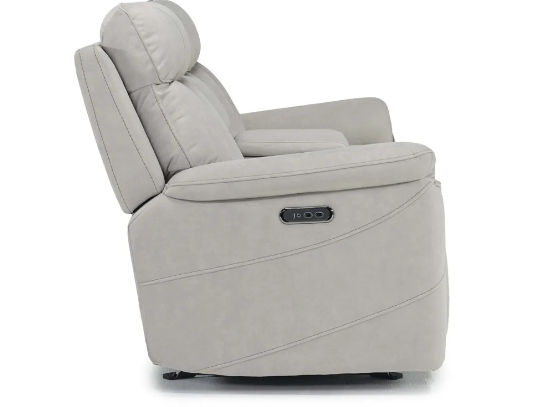 Mor Furniture Tate 2 Power Console Loveseat In