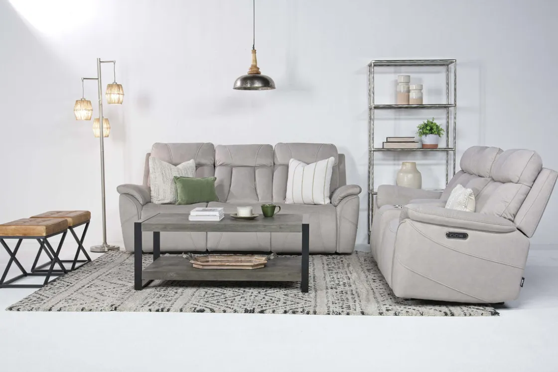 Mor Furniture Tate 2 Power Console Loveseat In