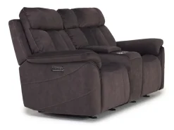 Mor Furniture Tate 2 Power Console Loveseat In
