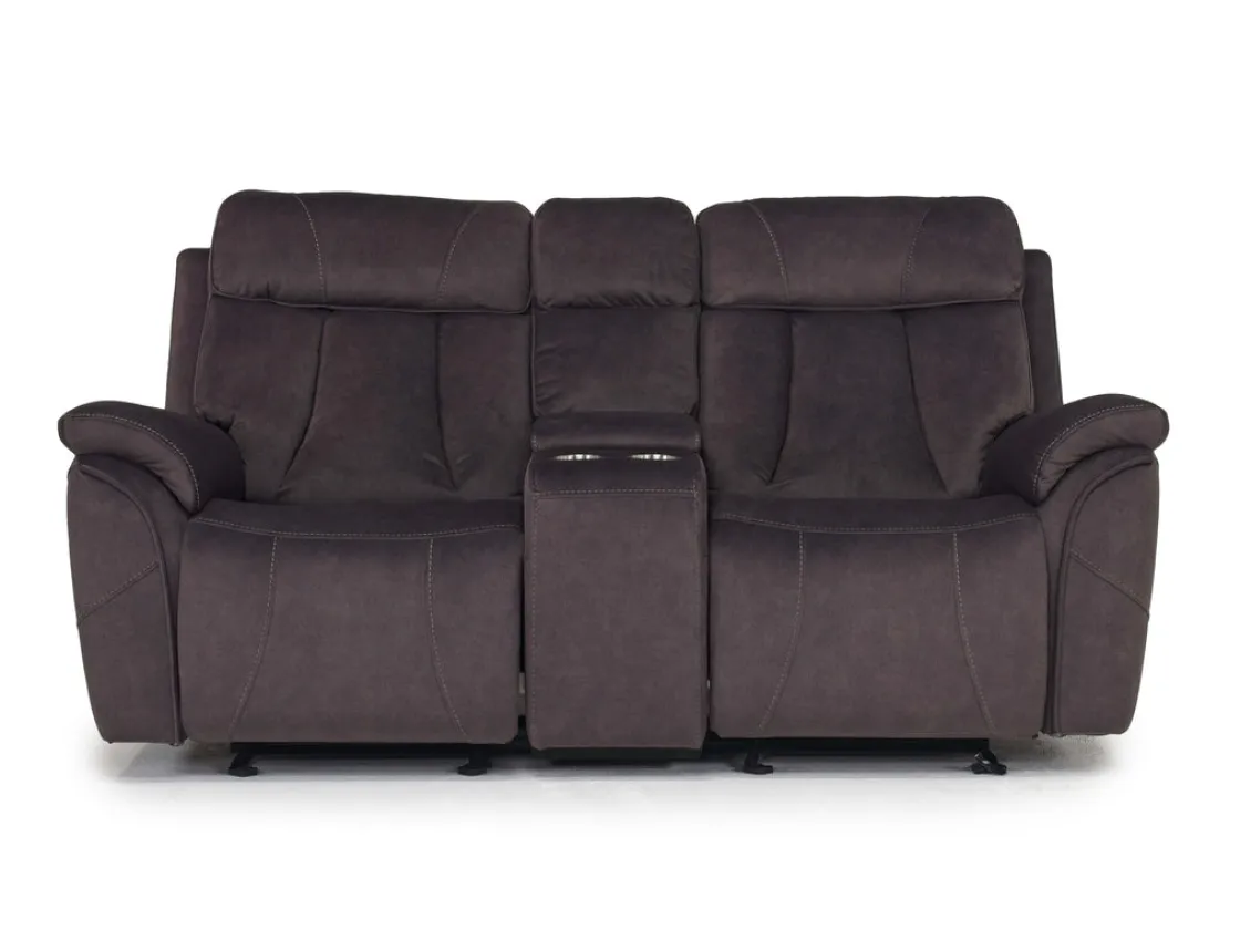 Mor Furniture Tate 2 Power Console Loveseat In