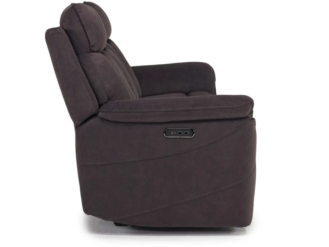Mor Furniture Tate 2 Power Sofa In Mink