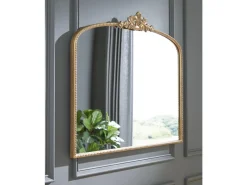 Mor Furniture Tellora Accent Mirror In Gold