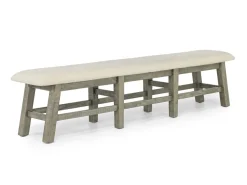 Mor Furniture Telluride Dining Bench In Driftwood