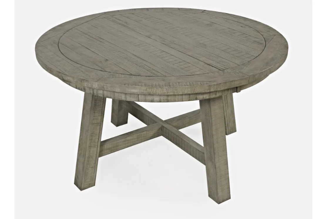 Mor Furniture Telluride Round Dining Table In Driftwood