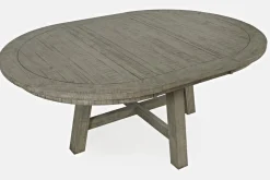 Mor Furniture Telluride Round Dining Table In Driftwood