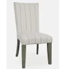 Mor Furniture Telluride Upholstered Side Chair In Driftwood