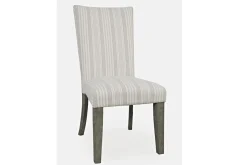 Mor Furniture Telluride Upholstered Side Chair In Driftwood