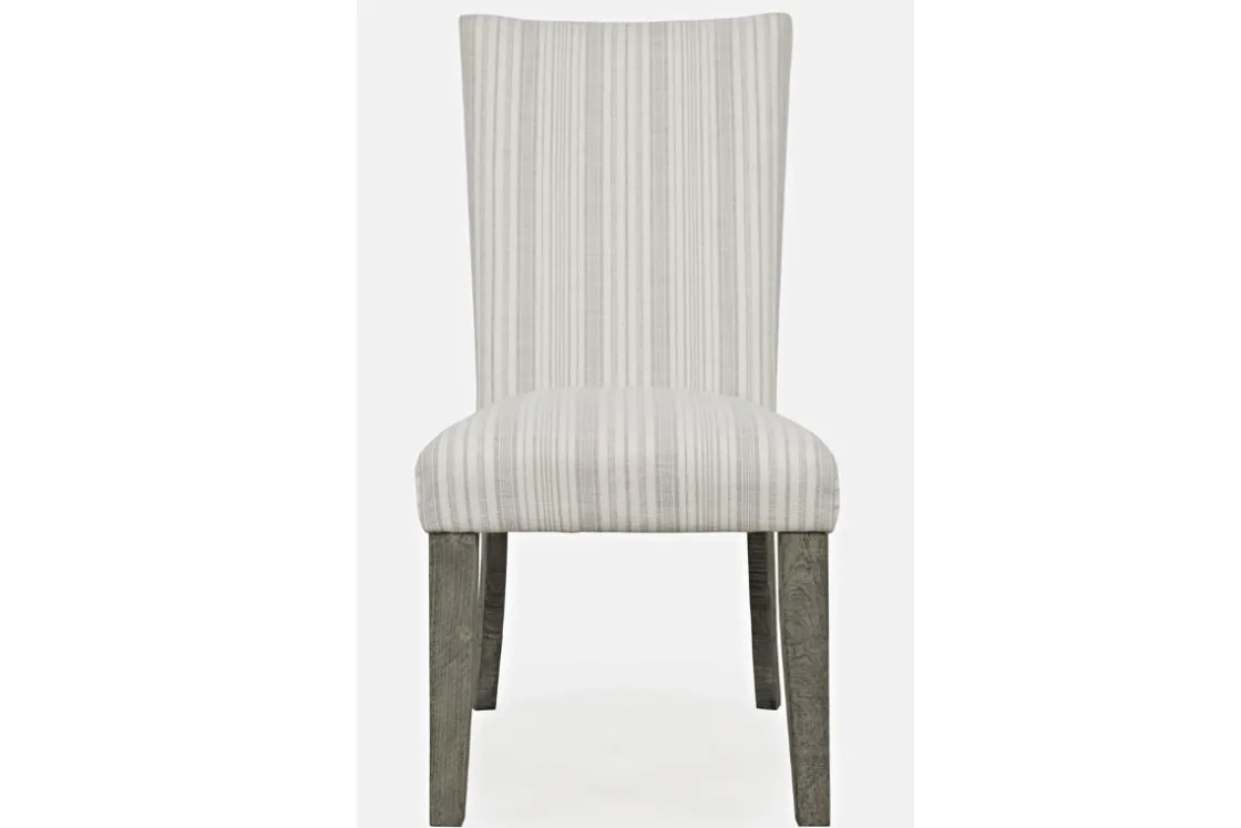 Mor Furniture Telluride Upholstered Side Chair In Driftwood