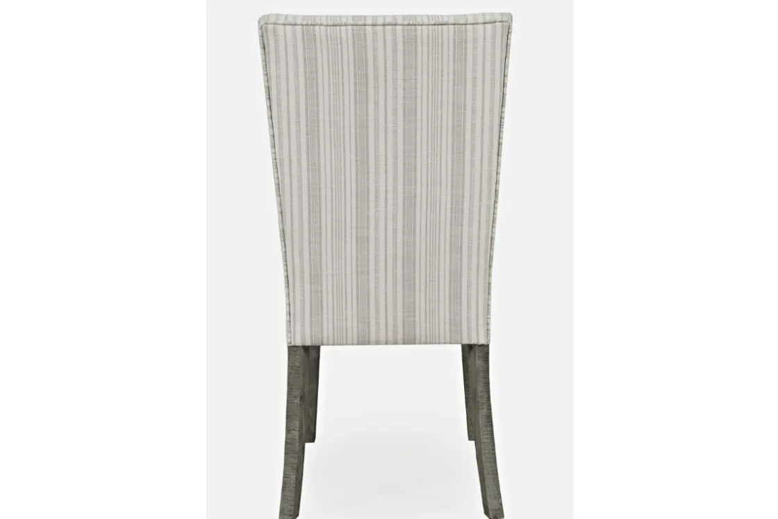 Mor Furniture Telluride Upholstered Side Chair In Driftwood