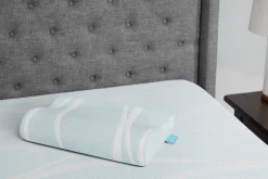 Mor Furniture Tempur-Pedic Breeze Pro-Hi Cooling Pillow In White, Eastern King