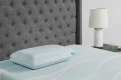 Mor Furniture Tempur-Pedic Breeze Pro-Hi Cooling Pillow In White, Eastern King