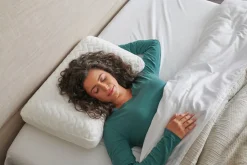 Mor Furniture Tempur-Pedic Breeze Pro-Hi Cooling Pillow In White, Eastern King