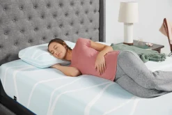 Mor Furniture Tempur-Pedic Breeze Pro-Hi Cooling Pillow In White, Eastern King