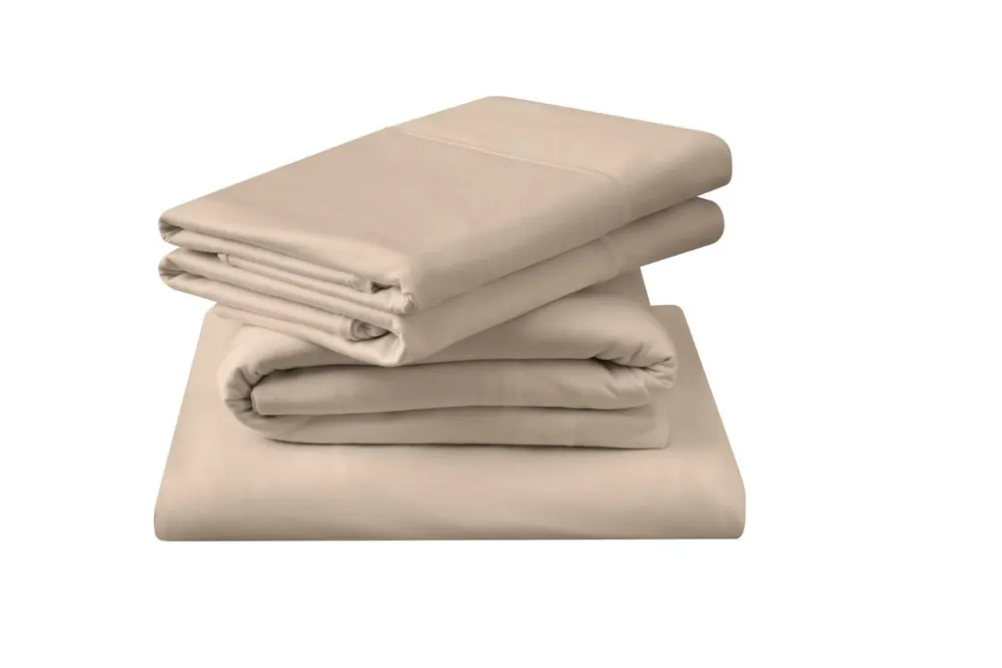 Mor Furniture Tempur-Pedic Breeze Sheets In Sleepy Blue, Twin