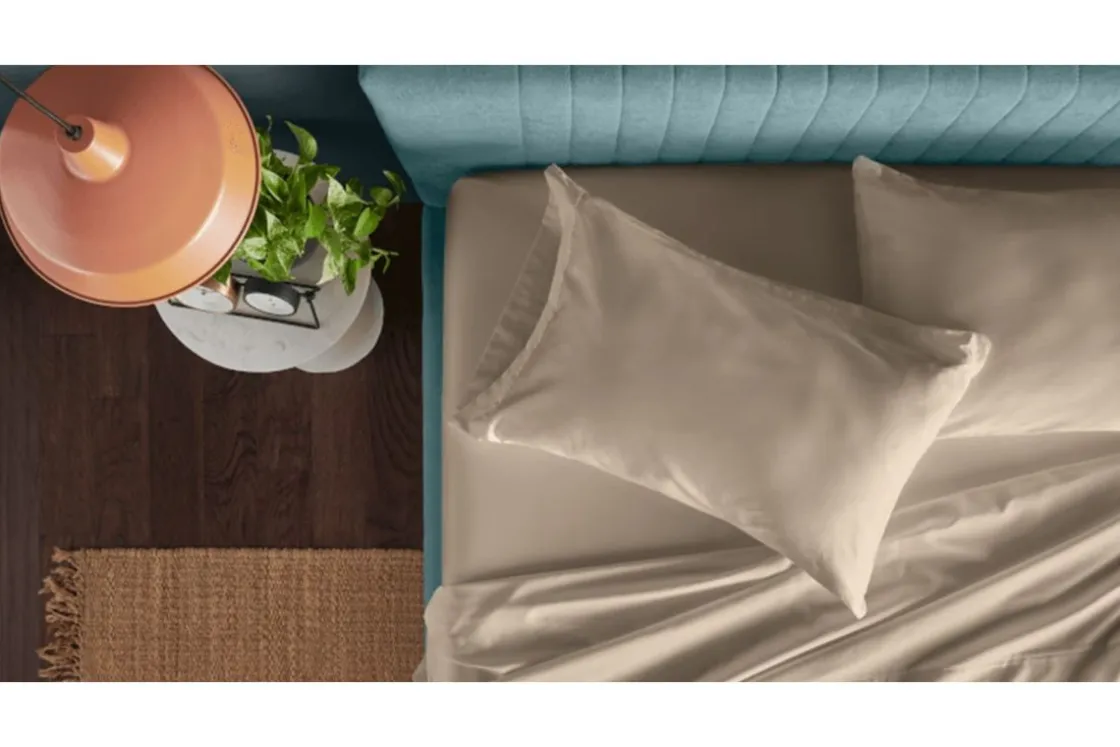 Mor Furniture Tempur-Pedic Luxe Egyptian Sheets In Silver Mist, Twin