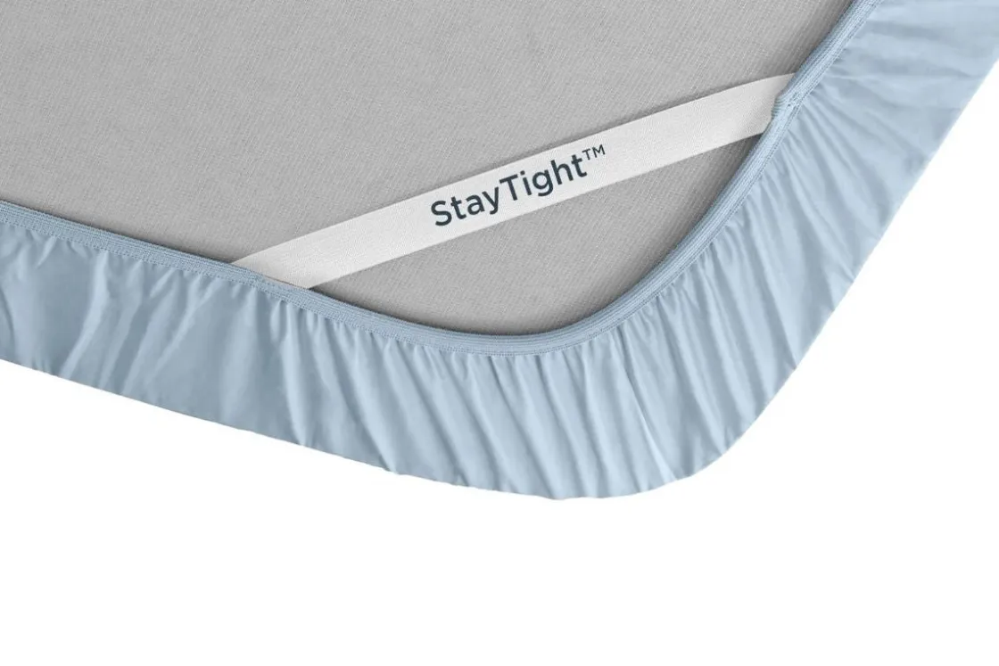 Mor Furniture Tempur-Pedic Luxe Egyptian Sheets In Silver Mist, Twin