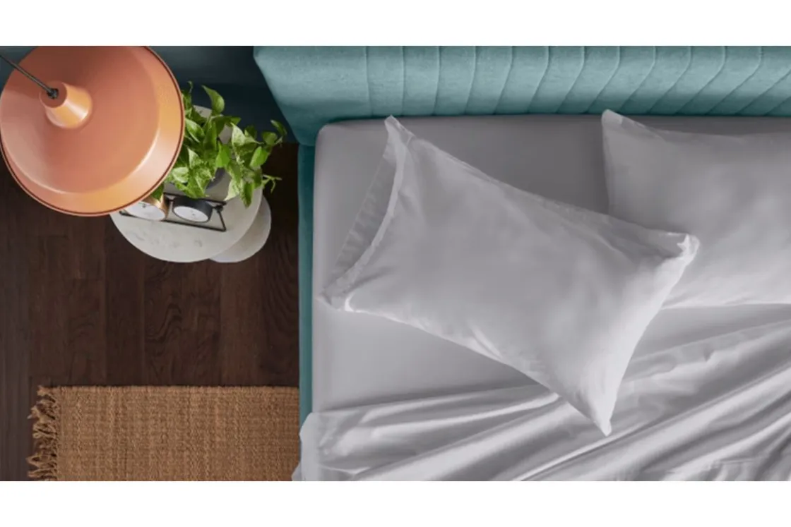 Mor Furniture Tempur-Pedic Luxe Egyptian Sheets In Silver Mist, Twin