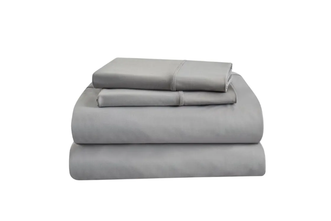 Mor Furniture Tempur-Pedic Pro Performance Sheets In Graphite, Twin