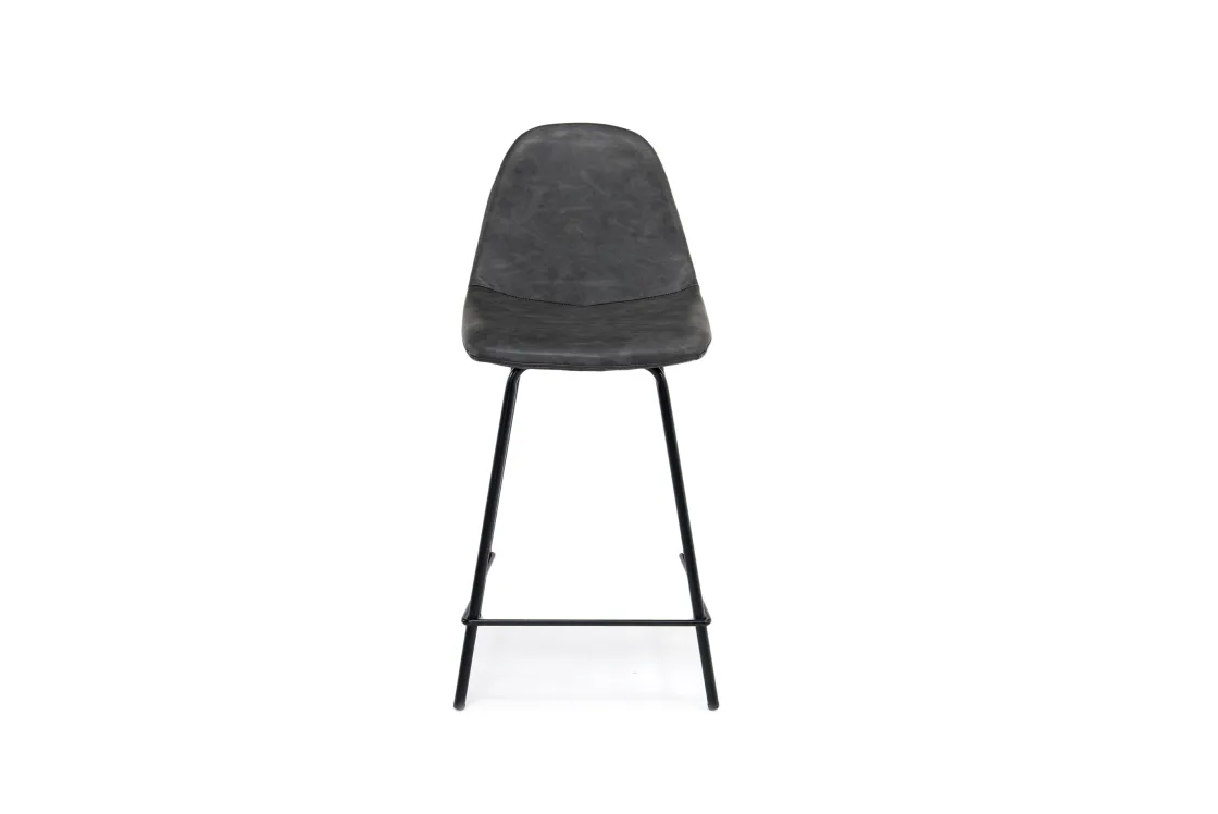 Mor Furniture Theo Counter Height Stool In Slate