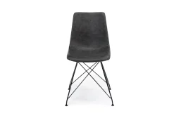 Mor Furniture Theo Side Chair In Leather