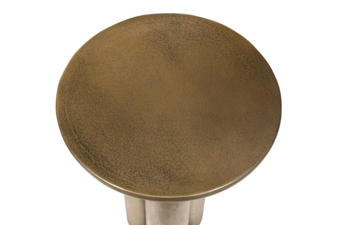 Mor Furniture Thorp Outdoor Round Accent Table In Bronze