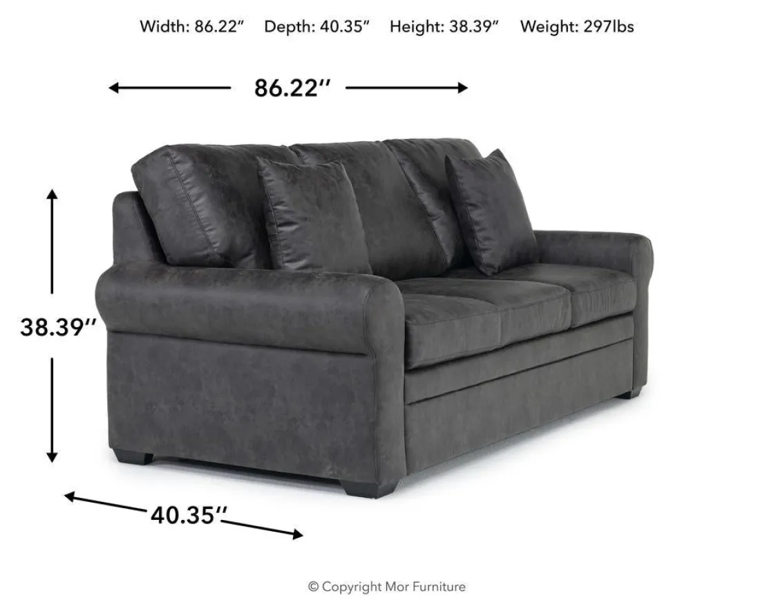 Mor Furniture Tilda Queen Sleeper Sofa W/ Gel Mattress In Meluco