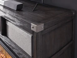 Mor Furniture Todoe Media Console In Gray