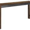 Mor Furniture Torjin Counter Height Sofa Bar Table In Brown