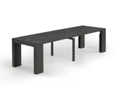 Mor Furniture Transformer Extendable Dining Table, 4 Chairs & Bench In Scandinavian Oak