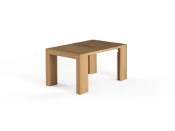 Mor Furniture Transformer Extendable Dining Table, 4 Chairs & Bench In Scandinavian Oak