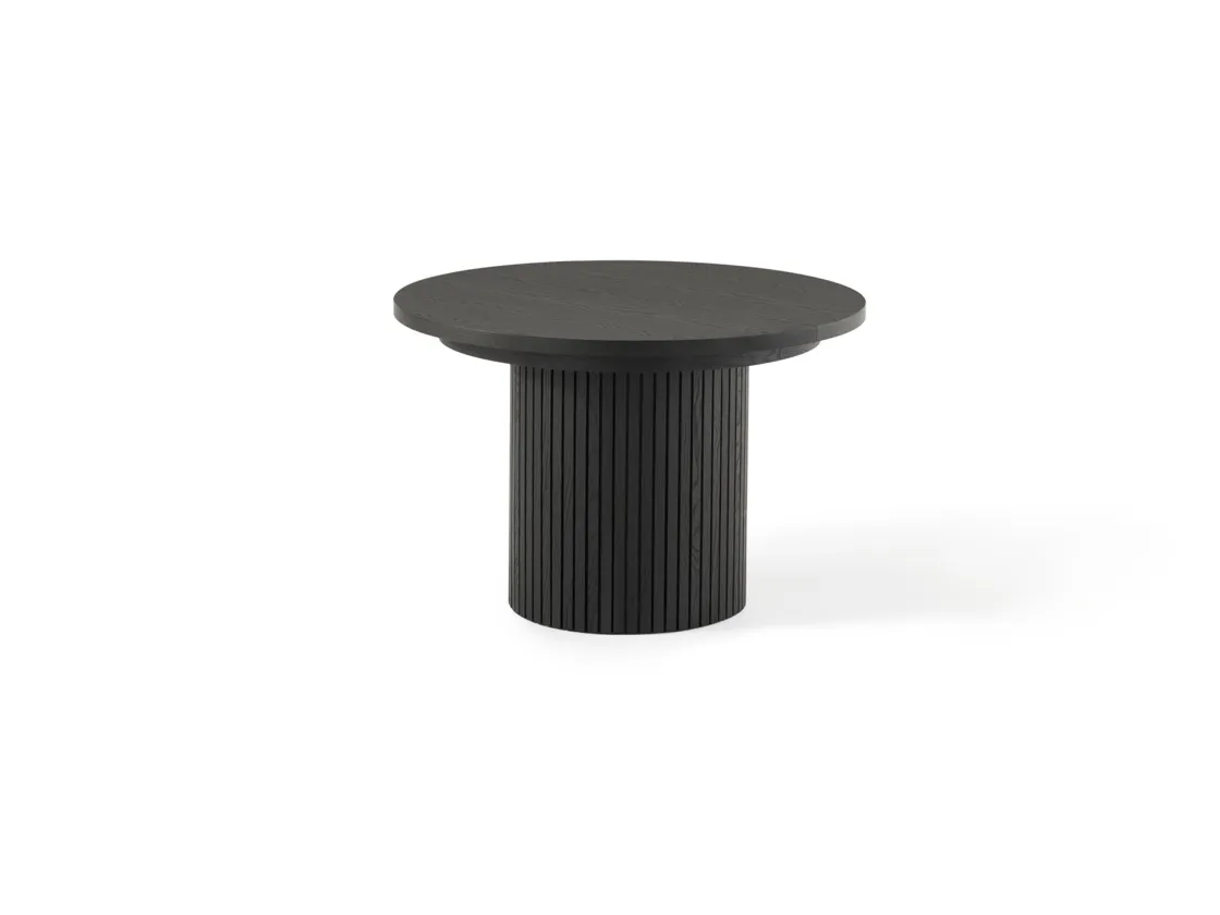 Mor Furniture Transformer Round Extendable Dining Table In Scandinavian Oak